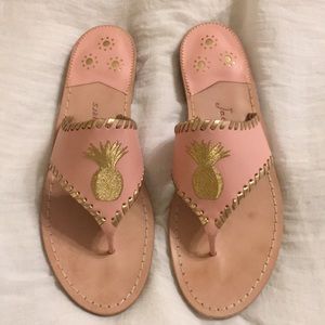 Jack Rogers Pineapple Sandals